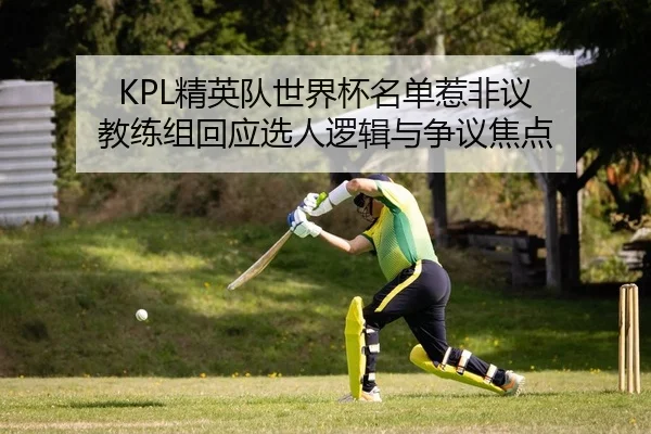 KPL精英队世界杯名单惹非议 教练组回应选人逻辑与争议焦点
